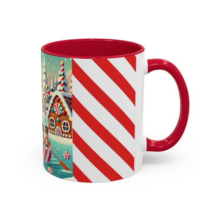 Nutcracker Candy-Striped Adventure Colorful Mugs (11oz, 15oz)