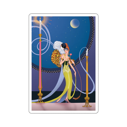 Moonlit Serenade Kiss-Cut Stickers (4 Sizes)