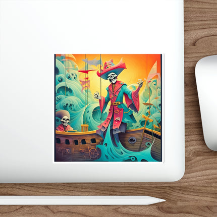 Skeleton Crew of the Misty Seas Die-Cut Stickers (5 Sizes)