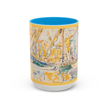 Saint-Tropez by Paul Signac Colorful Mugs (11oz, 15oz)