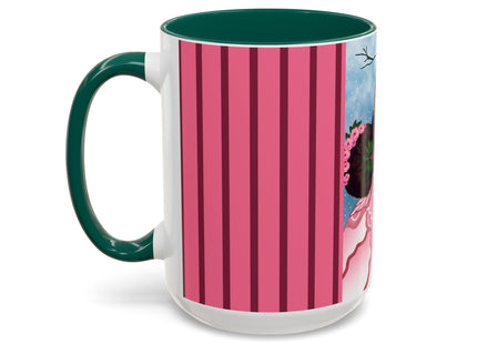 Winter Rose Empress Colorful Mugs (11oz, 15oz)