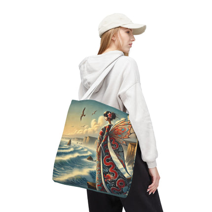 The Coastal Fairy Tote Bag – Serene Grace & Oceanic Magic