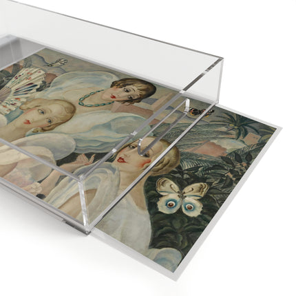 Les Femmes Fatales by Gerda Wegener Acrylic Serving Tray