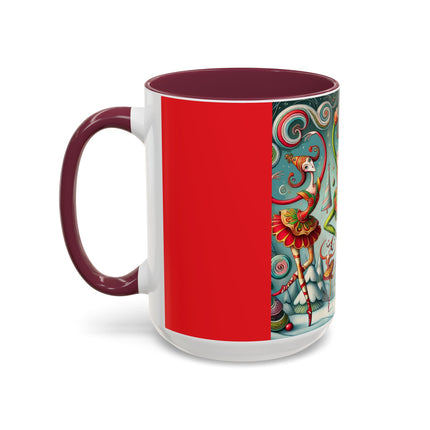 Christmas Ballet of the Absurd Colorful Mugs (11oz, 15oz)
