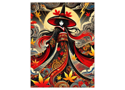 Kabuki Witch Ceramic Tile