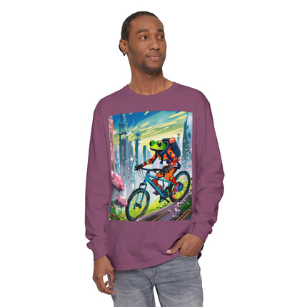 Cyberpunk Frog Long Sleeve T-Shirt