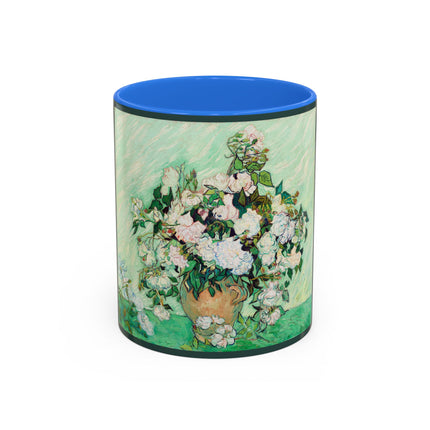 Roses by Vincent Van Gogh Colorful Mugs (11oz, 15oz)