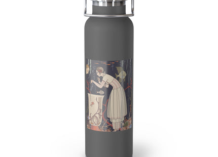 L'Etourdissant Petit Poisson (The Dazzling Little Fish) by George Barbier Copper Vacuum Insulated Bottle, 22oz