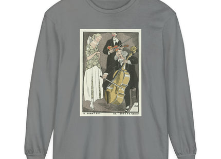 O Maitre el Relicario by Fernand Siméon Garment-dyed Long Sleeve T-Shirt