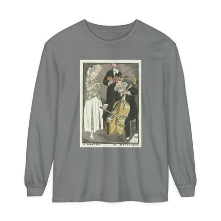 O Maitre el Relicario by Fernand Siméon Garment-dyed Long Sleeve T-Shirt