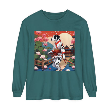 Doberman of the Rising Sun Long Sleeve T-Shirt