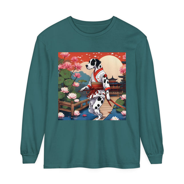 Doberman of the Rising Sun Long Sleeve T-Shirt