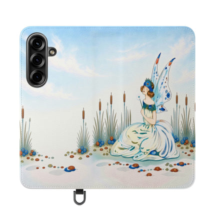 🧚🦋 The Jeweled Wing Fairy Flip Case – Art Deco Fairy Fantasy