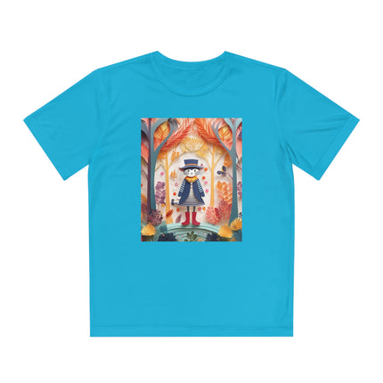 Cat in Boots in the Enchanted Forest Youth Competitor Tee