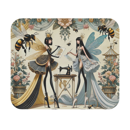 The Quiet Work of Fairies Mouse Pad – Enchanted Atelier & Gentle Magic
