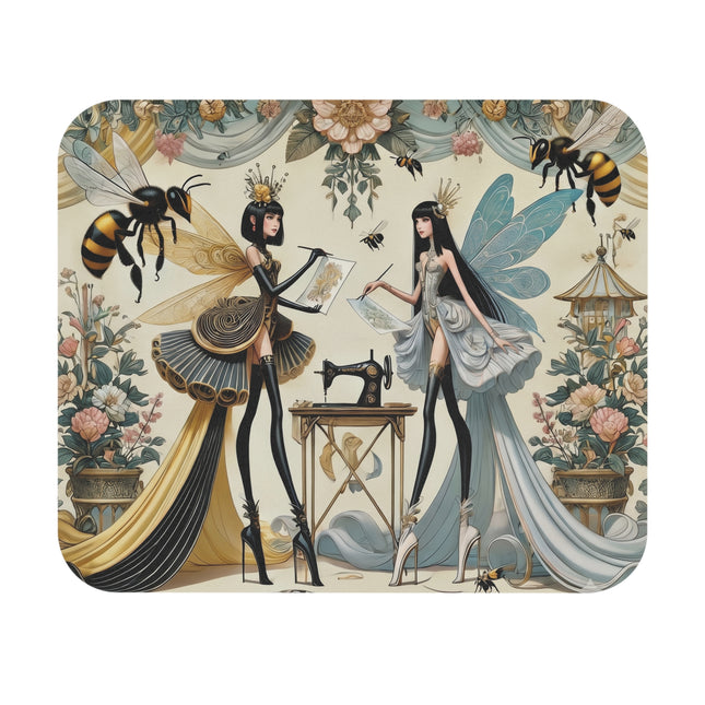 The Quiet Work of Fairies Mouse Pad – Enchanted Atelier & Gentle Magic