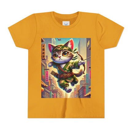 Archer Cat Youth Short Sleeve Tee
