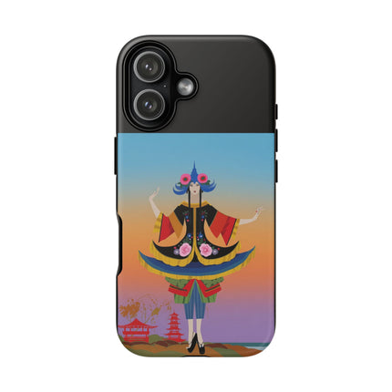 Colorful Dancer Phone Case – Vibrant Grace & Cultural Elegance