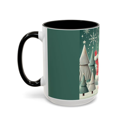 Santa's Joyful Night Colorful Mugs (11oz, 15oz)