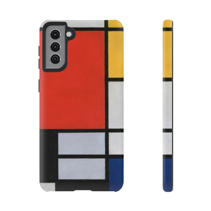Composition with Red, Yellow, Blue, and Black by Piet Mondrian Phone Cases