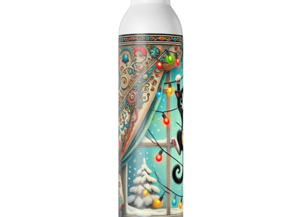 Mischief in Tinselland Slim Water Bottle