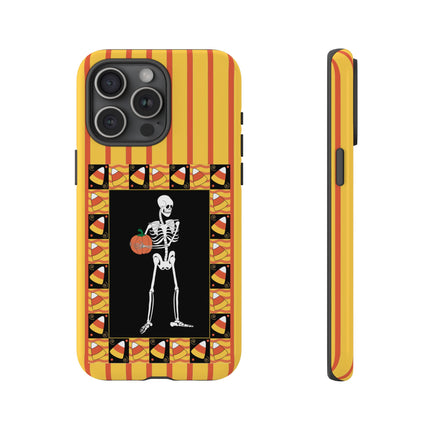 Candy Corn Skeleton Phone Cases