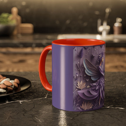 Lavender Fairy Colorful Mugs (11oz, 15oz)