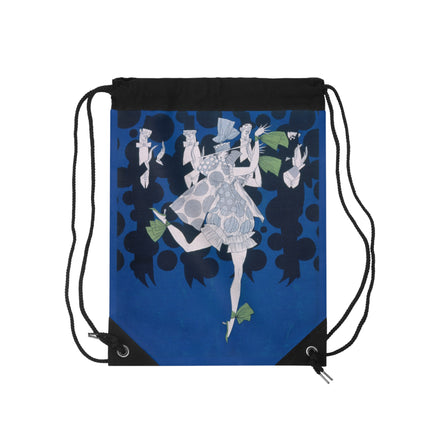 Where is my boy tonight by Ralph Barton Drawstring Bag