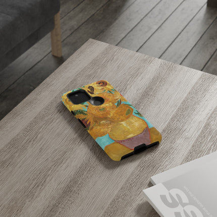 Vase with Twelve Sunflowers by Vincent Van Gogh Phone Cases