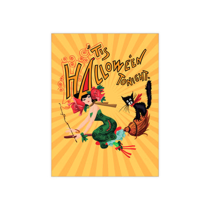 The Bewitching Ride Ceramic Tile