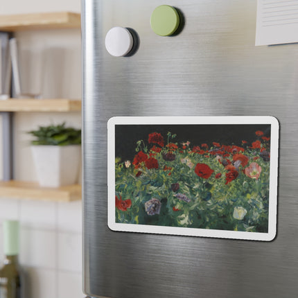 Poppies (A Study of Poppies for Carnation, Lily, Lily, Rose) by John Singer Sargent Die-Cut Magnets (5 Sizes)