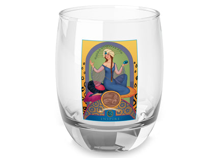 December & Tanzanite (from the Gem Series) by Sofia Chiostri Whiskey Glass