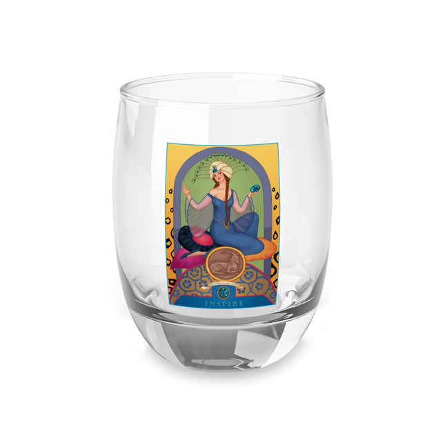 December & Tanzanite (from the Gem Series) by Sofia Chiostri Whiskey Glass