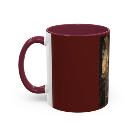Raphael and his Muse in the Atelier by Vincenzo Abbati Colorful Mugs (11oz, 15oz)