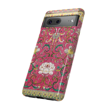 Pink Floral Pattern by Owen Jones Phone Cases