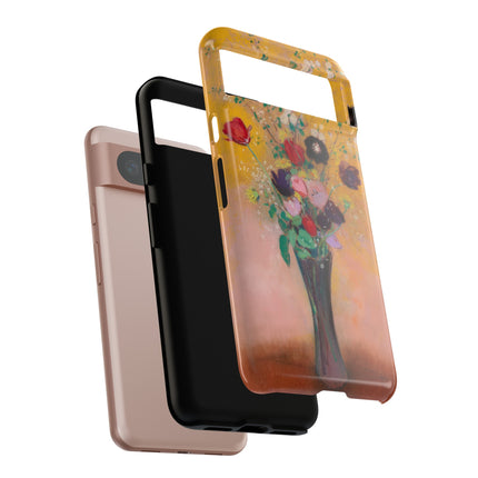 Vase of Flowers by Odilon Redon Phone Cases