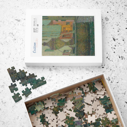 La Fontaine, Saint-Paul De Vence by Henri Le Sidaner Puzzle (110, 252, 500-Piece)