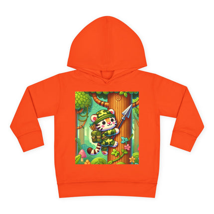 Stealthy Stripes Toddler Pullover Fleece Hoodie