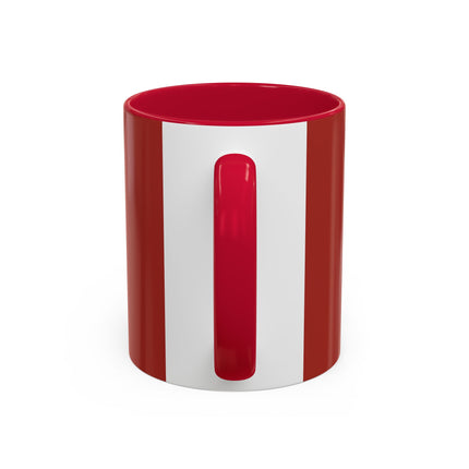 ❄️✨ The Winter Couture Promenade Colorful Mug – Art Deco Holiday Elegance