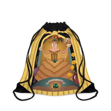 June & Pearl, Alexandrite Zodiac Drawstring Bag