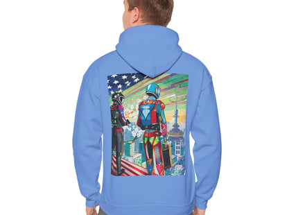 NSA Cyber Punk Computer Hacking Team – Heavy Blend™ Hooded Sweatshirt