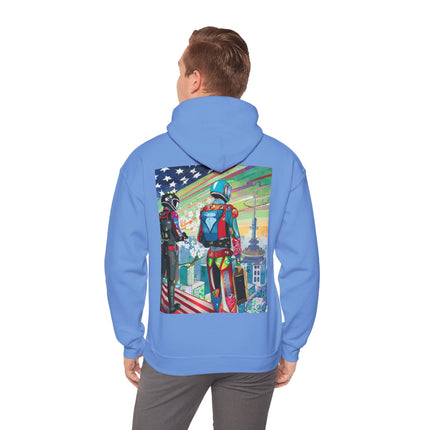 NSA Cyber Punk Computer Hacking Team – Heavy Blend™ Hooded Sweatshirt