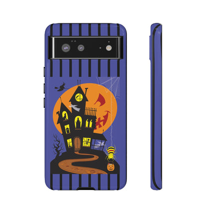 Halloween Night at the Haunted House Phone Cases