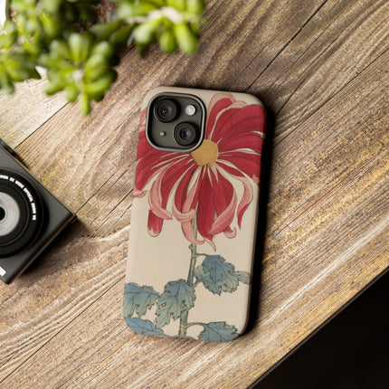 Chrysanthemum Blossom by Keika Hasegawa Phone Cases