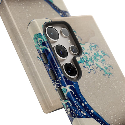 The Great Wave off Kanagawa by Katsushika Hokusai Phone Cases