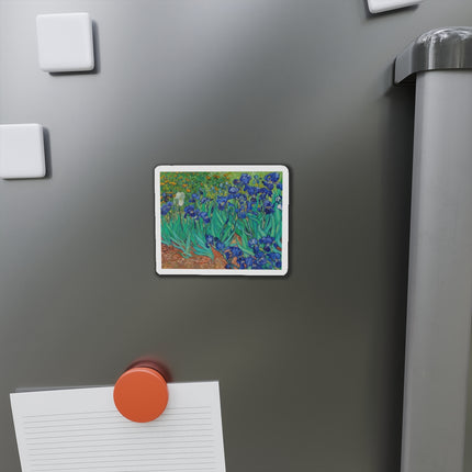 Irises by Vincent Van Gogh Die-Cut Magnets (5 Sizes)