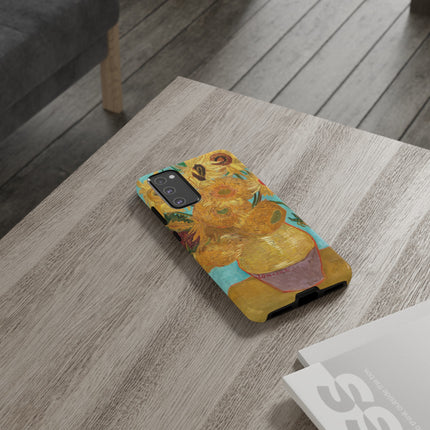 Vase with Twelve Sunflowers by Vincent Van Gogh Phone Cases