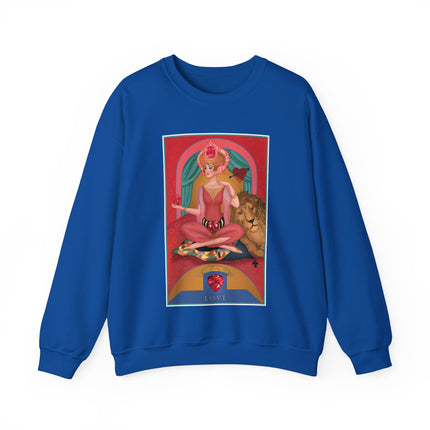 July & Ruby (from the Gem Series) by Sofia Chiostri Heavy Blend™ Crewneck Sweatshirt