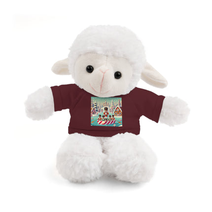 Nutcracker Candy-Striped Adventure Stuffed Animals with Tee