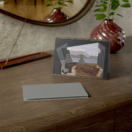 Open Window by Juan Gris Greeting Cards (1, 10, 30, and 50pcs)